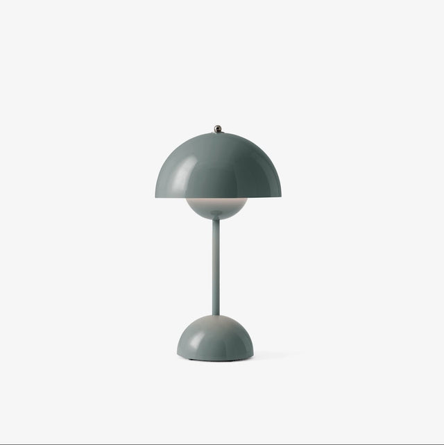 VP9 Flowerpot Akkuleuchte Stone Blue - &Tradition
