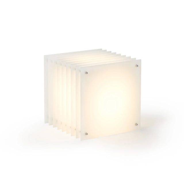 Tischleuchte Lớp Large Square Milky - Bang