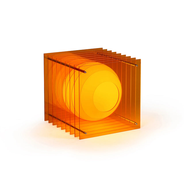 Tischleuchte Lớp Large Square Orange - Bang