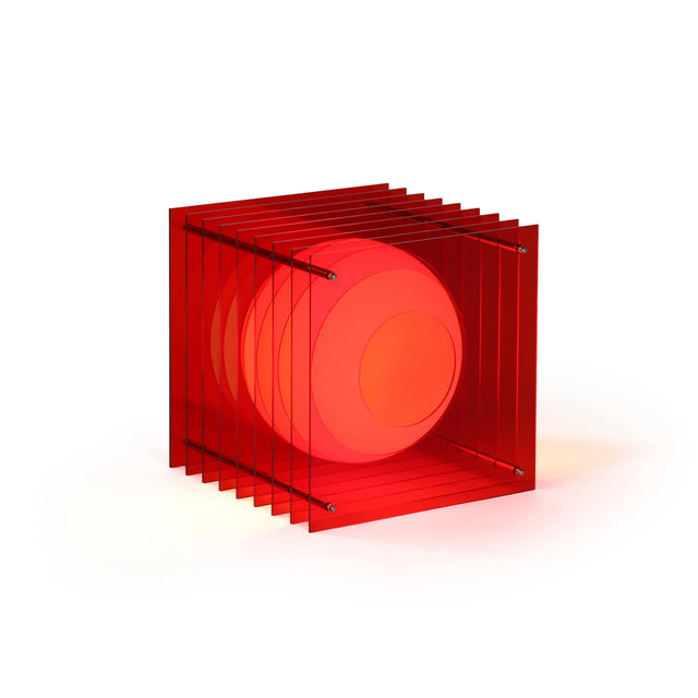 Tischleuchte Lớp Large Square Rot - Bang