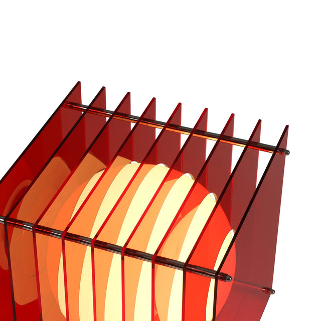 Tischleuchte Lớp Large Square Rot - Bang