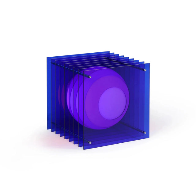 Tischleuchte Lop Square Big Blue - Bang - DesignWe.Love