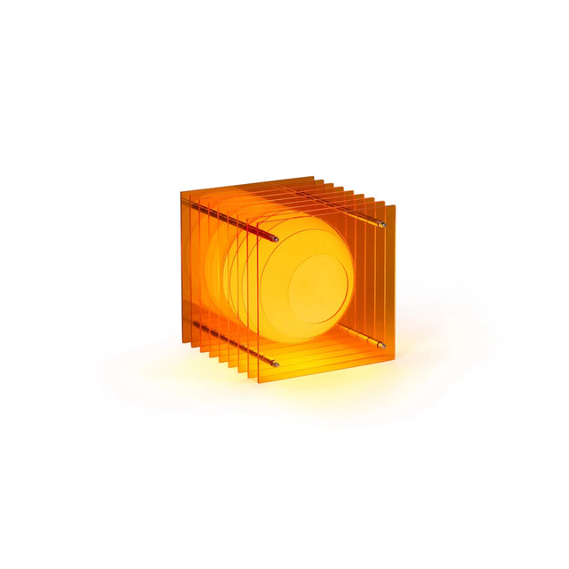 Tischleuchte Lớp Small Square Orange - Bang - DesignWe.Love