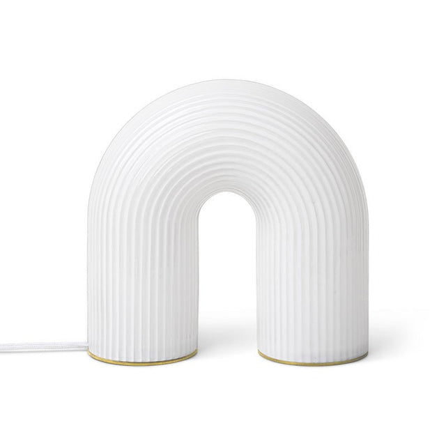 Tischleuchte Vuelta Weiß - ferm LIVING - DesignWe.Love