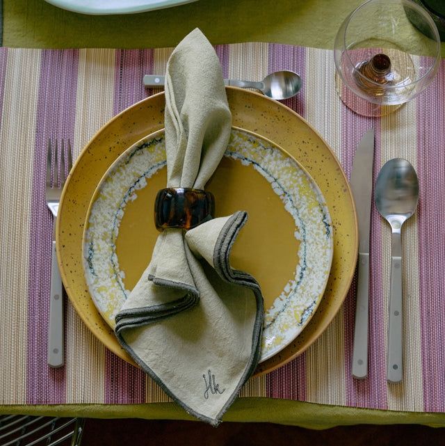 Tischset Bambus Roseate Einzeln - HK Living