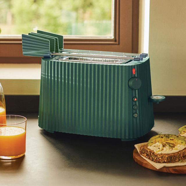 Toaster Plissé Grün - Alessi