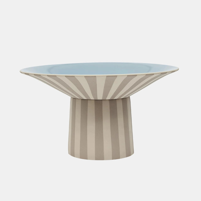 Toppu Centerpiece High Schale Clay/Ice Blue - OYOY