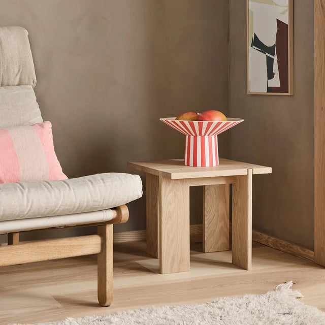 Toppu Centerpiece High Schale Red/Peach - OYOY