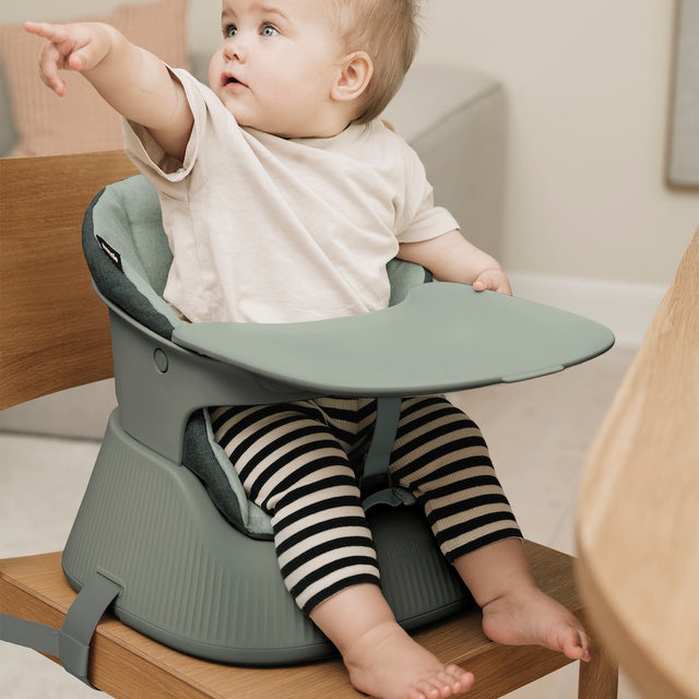 Tragbarer Kinder Hochstuhl Sage Green - Hannie