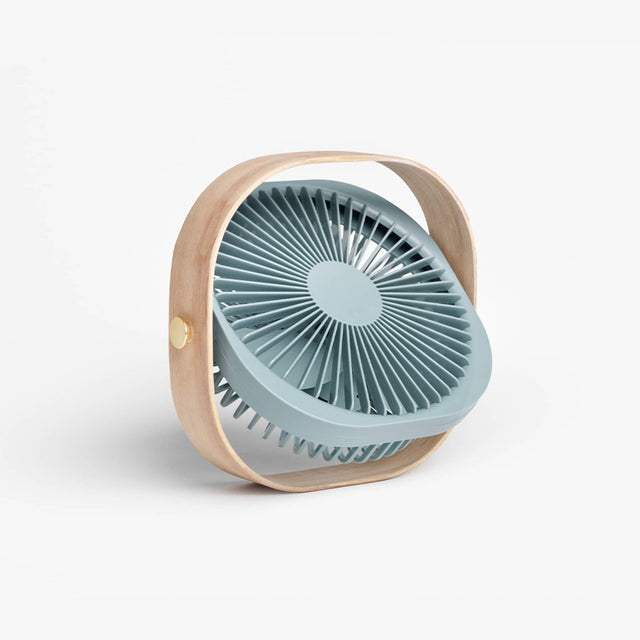Tragbarer Tischventilator Fantastic Dusty Blue - Printworks - DesignWe.Love
