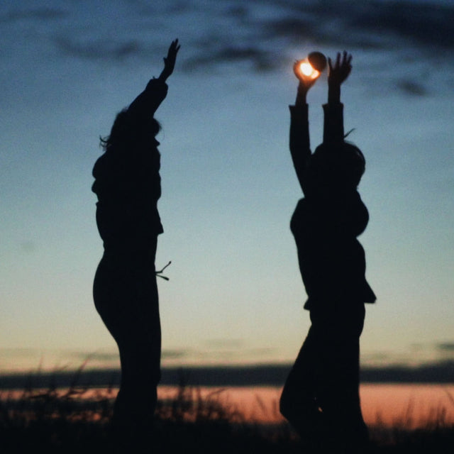 Transparent - Light Speaker - tragbarer Bluetooth Lautsprecher mit Beleuchtung Schwarz - DesignWe.Love