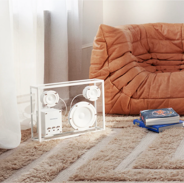 Transparent Speaker Large  Weiß - Bluetooth Lautsprecher Box