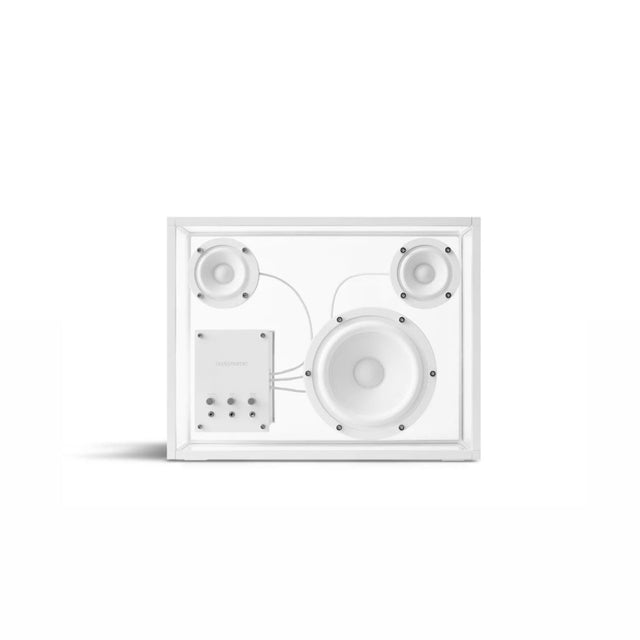 Transparent Speaker Large Weiß - Bluetooth Lautsprecher Box - DesignWe.Love