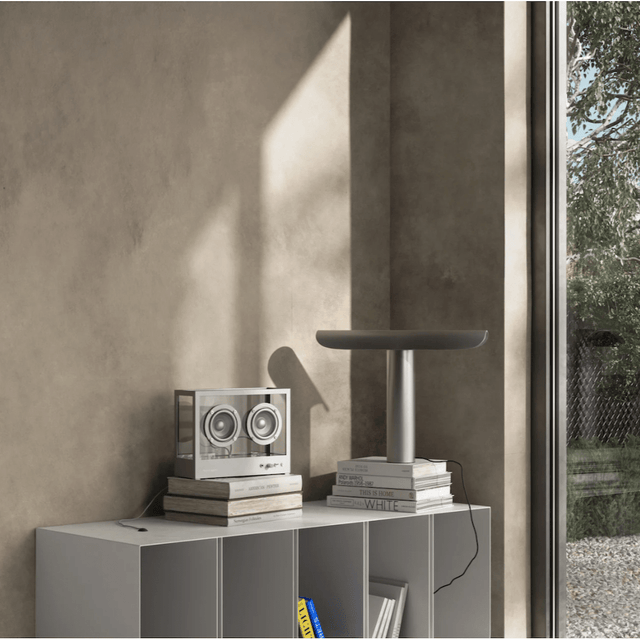 Transparent Speaker Small Metal - Bluetooth Lautsprecher Box - DesignWe.Love