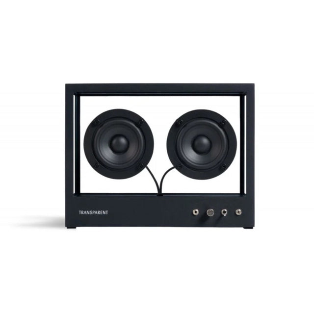 Transparent Speaker Small Schwarz - Bluetooth Lautsprecher Box