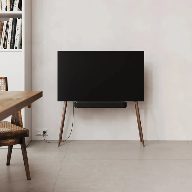 TV-Ständer aus Holz für 42-55 Zoll Walnuss Natur - JALG