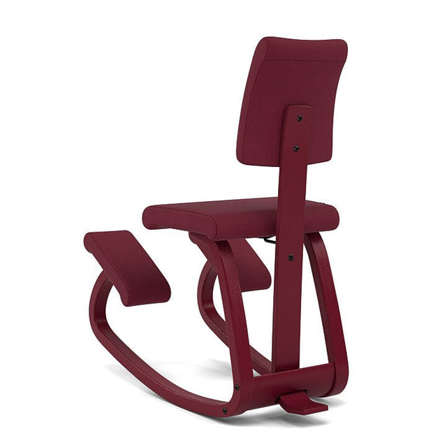Varier Kniestuhl Variable Plus Monochrome mit Rückenlehne in Plum – Ansicht 2