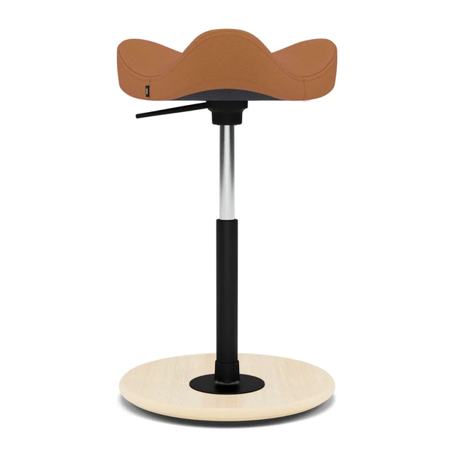 Varier Move Compact Sattelhocker, Holzbasis Natur, Bezug Ultra 41574, Packshot