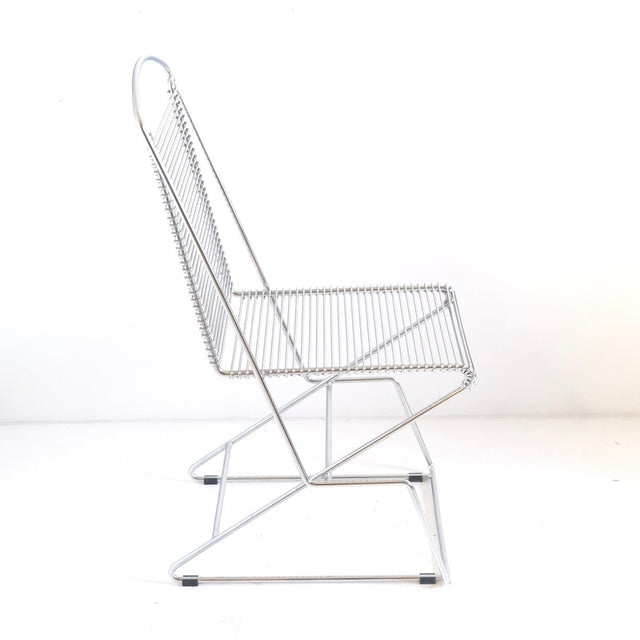 Vintage Chrom Esszimmerstuhl Till Behrens für Schlubach 80er - DesignWe.Love