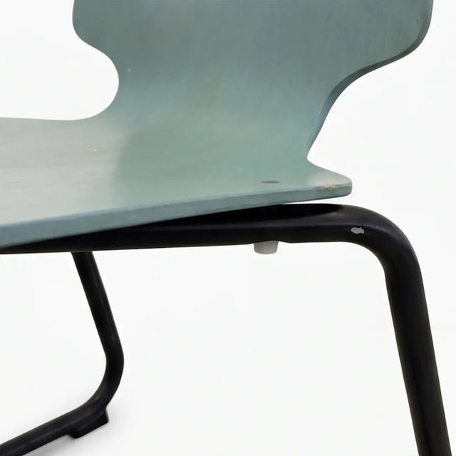 Stahlrohr Gestell Detail – Kusch+Co 628 Freischwinger, pulverbeschichtet schwarz