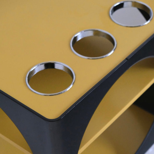 Vintage Space Age 70er Barwagen Joe Colombo Stil - DesignWe.Love