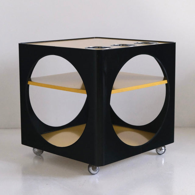 Vintage Space Age 70er Barwagen Joe Colombo Stil - DesignWe.Love