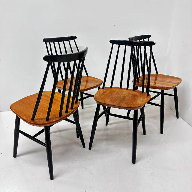 Vintage Sprossenstuhl Fanett von lImari Tapiovaara für Stol Kamnik 60er - DesignWe.Love