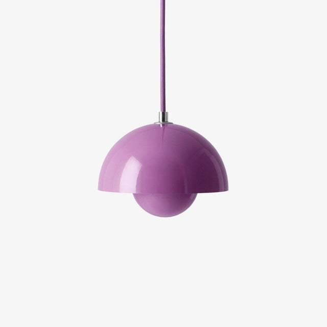 Flowerpot VP10 Pendelleuchte in Tangy Pink von &Tradition – Verner Panton