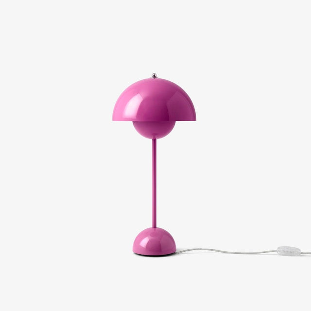 Flowerpot VP3 Tischleuchte in Tangy Pink von &Tradition – Verner Panton