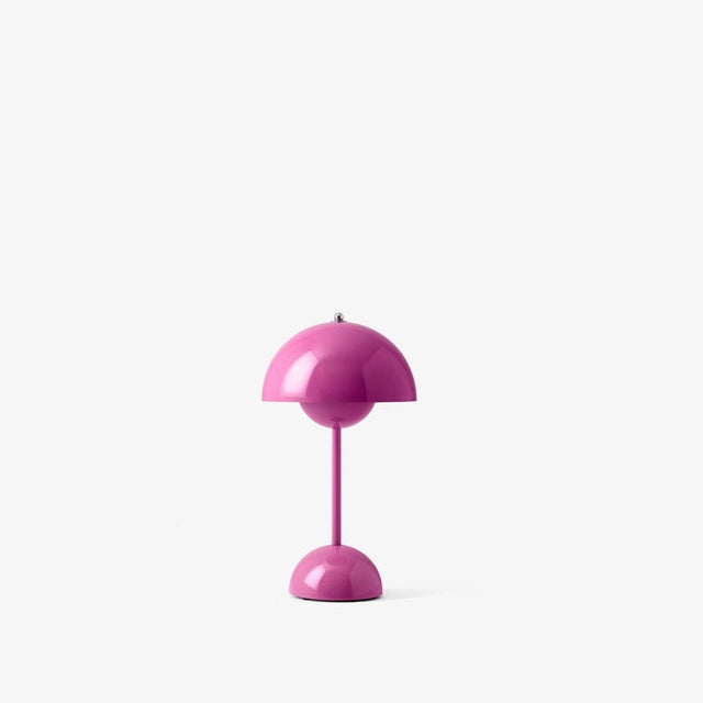 VP9 Flowerpot Akkuleuchte Tangy Pink - &Tradition - DesignWe.Love