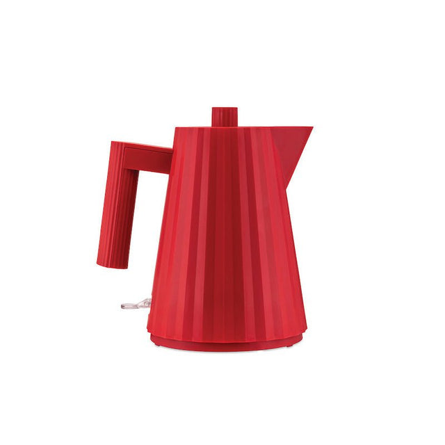 Alessi Plissé Wasserkocher 1 L in Rot, Design-Wasserkocher von Michele De Lucchi
