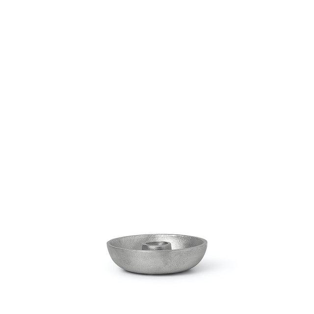 Kerzenhalter Bowl Single Aluminium - ferm LIVING