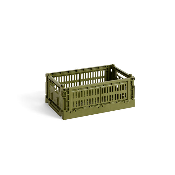 Storage box Color Crate - HAY