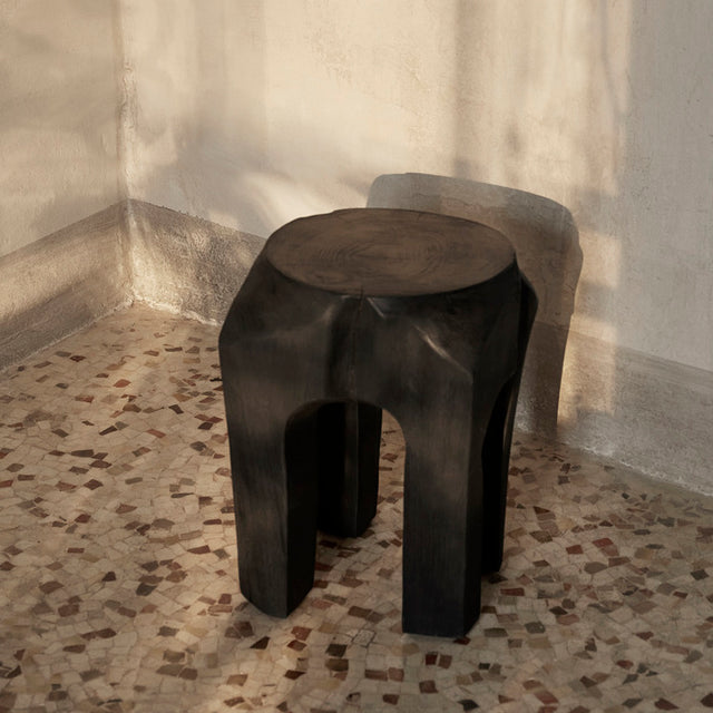 Root Stool Beistelltisch schwarz - ferm LIVING