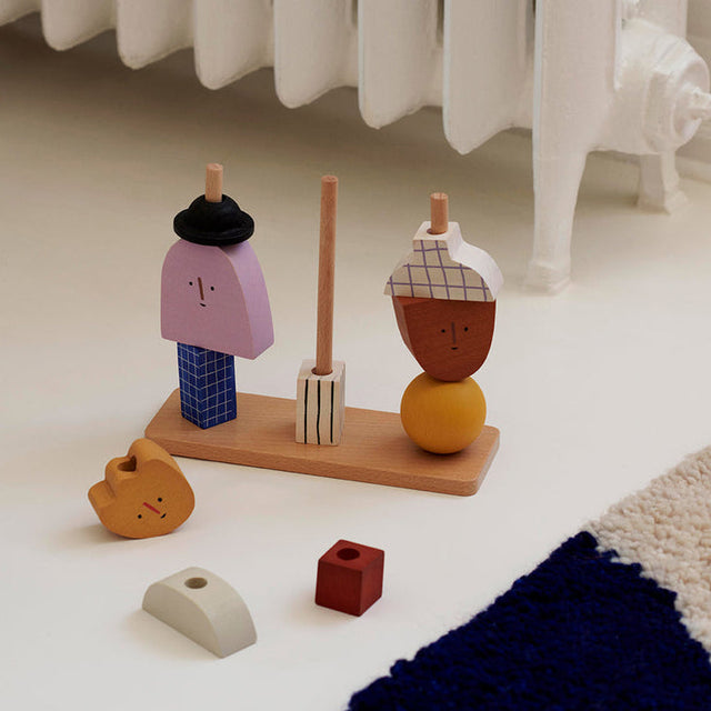 Steckfiguren - ferm LIVING Character Stacking Blocks