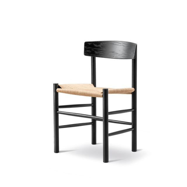 J39 Mogensen Chair - Black Beech from Fredericia