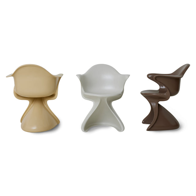 Sedia Chair Crema chair with armrests from HK Living