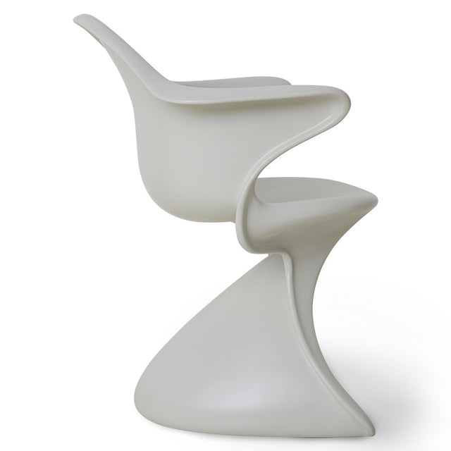 Sedia Chair Crema chair with armrests from HK Living
