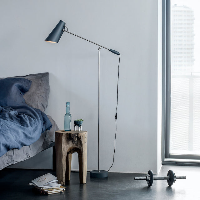 Birdy floor lamp grey/steel - Northern floor lamp