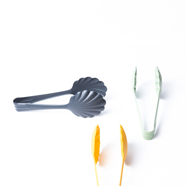 Serving tongs shell - colored salad servers