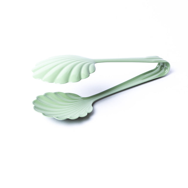 Serving tongs shell - colored salad servers