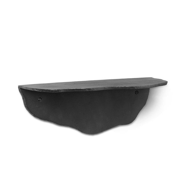 Fracture Shelf black - wall shelf from ferm LIVING