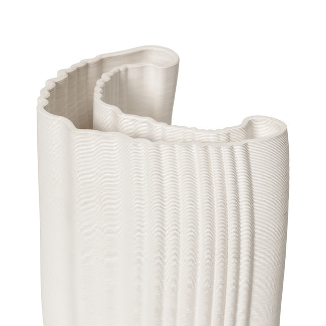 Moire Vase off-white - ferm LIVING