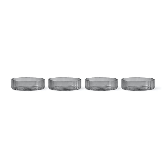 Ripple serving bowls set of 4 - ferm LIVING