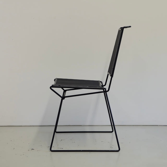 Postmodern Metal Chair - Rolf Rahmlow 1980s