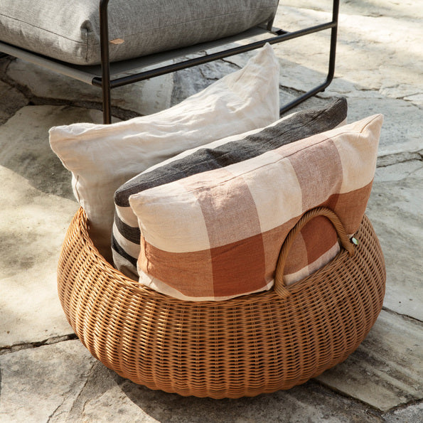 Korb Braided Basket Low - ferm LIVING