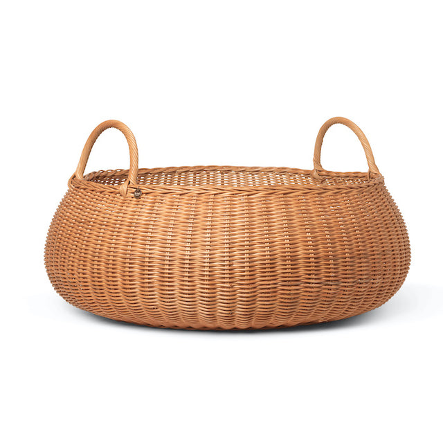 Korb Braided Basket Low - ferm LIVING