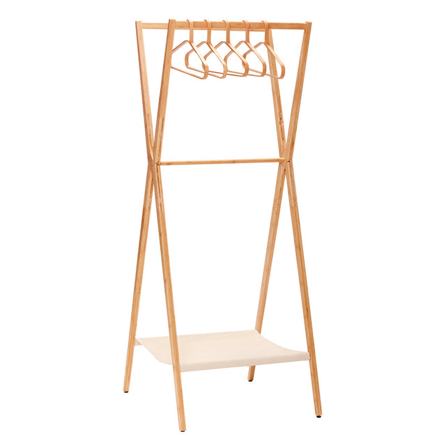 Clothes rack with hanger