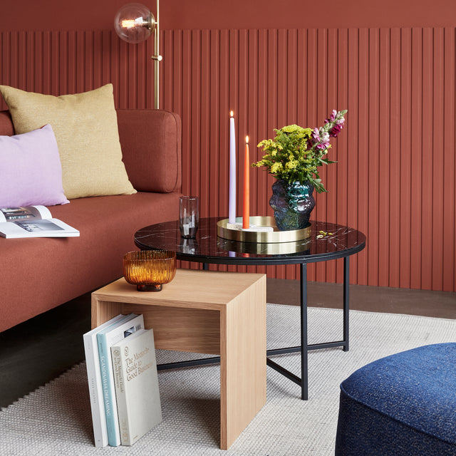 Oak bedside table