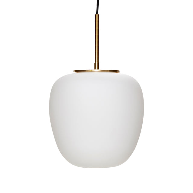 Pendant lamp Muse Ø25cm opal glass